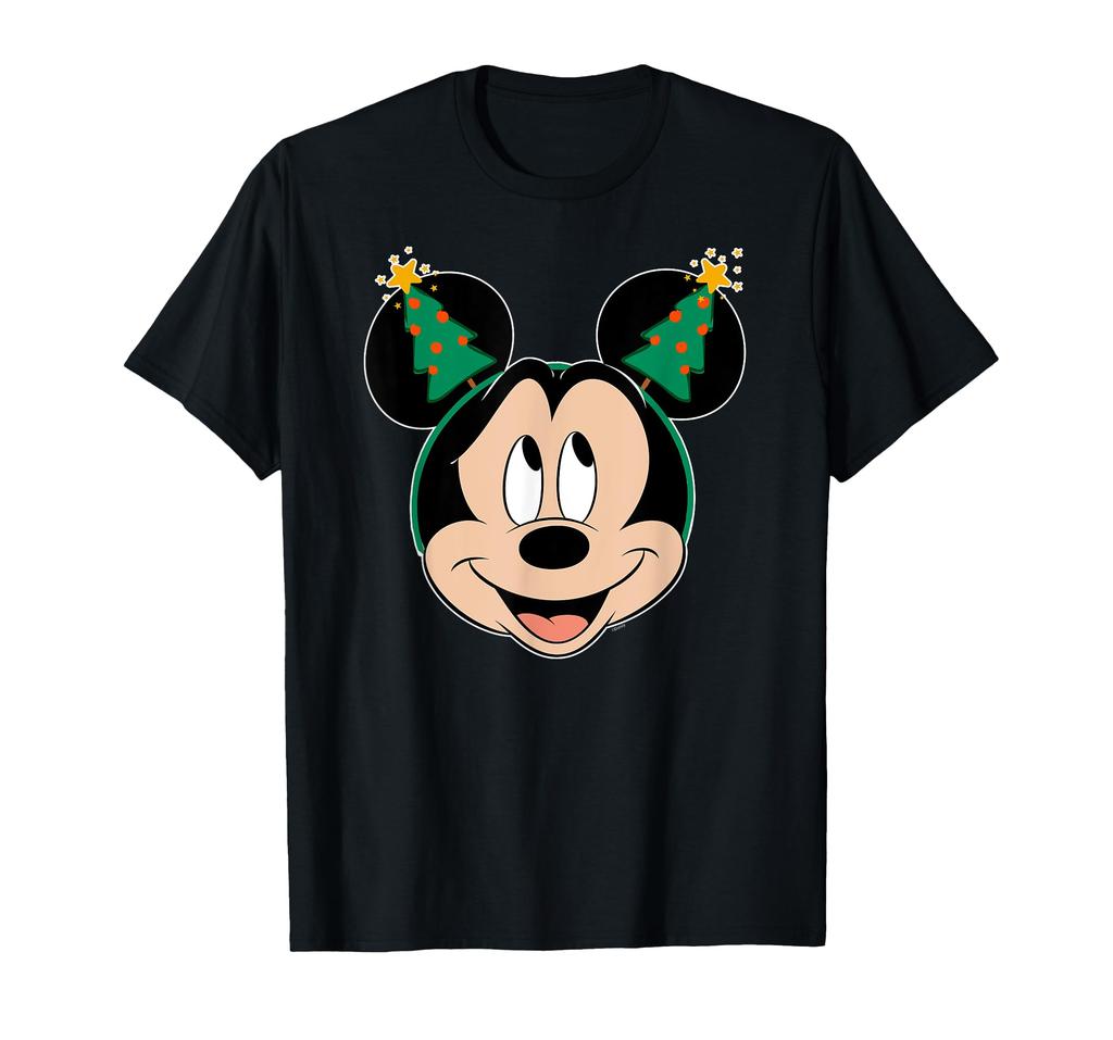Disney Mickey Mouse Christmas Tree Holiday Headband T-Shirt
