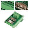 DB9-MG6 DB9 Breakout Board Male / Female Connector DIN Rail Mount Terminal Blocks Module DB9 Interface Module
