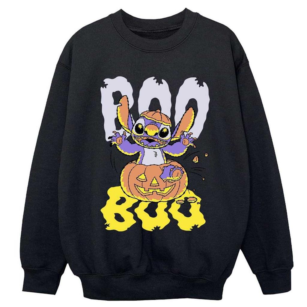 Lilo & Stitch Boys Boo Pumpkin Sweatshirt