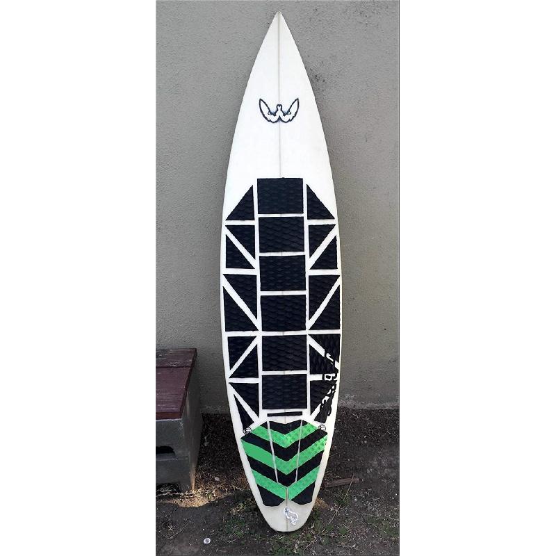 Rutschfestes Traction Pad Deck Grip Matte 22In X 87In Zuschneidbares Eva Blatt Stark Klebend Für Boot Kajak Yacht Marine Skimboard Surfbrett Sup Bodenbelag