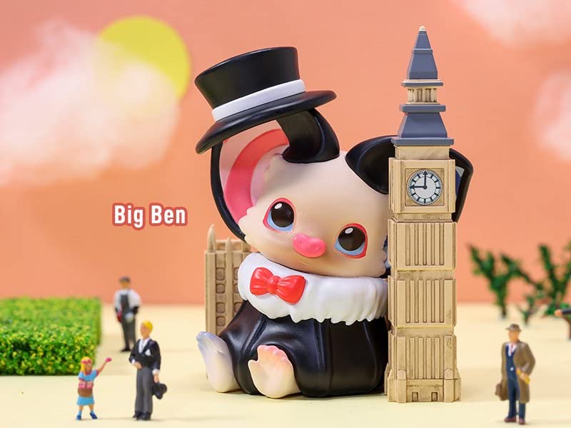 POP MART YOKI Travel Around The World Series Trading Figures Box of 12 ABS&PVC&Vinyl