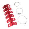 Aluminum Heat Shield Cover for Motorcycle Exhaust Pipe Designed To Resist High Temperatures and Prevent Burn Injuries