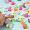 12er-Pack Weihnachts-Tier-Stressabbau-Spielzeug, Niedliche tierförmige Quetsch-Fidget-Spielzeuge für Jugendliche und Erwachsene, Weihnachtsstrumpf-Füller Geschenk
