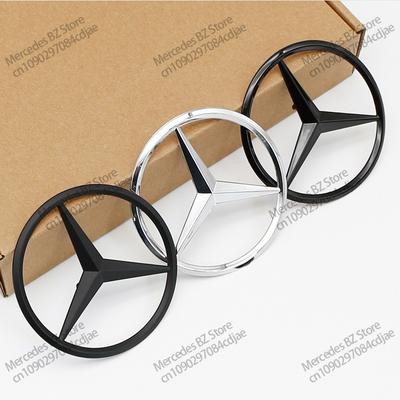 2026 3D ABS Rear Star Logo Car Trunk Emblem For Mercedes Benz W203 W204 W205 W212 W213 X253 X156 W166 W167 W176 W177 W223 W117