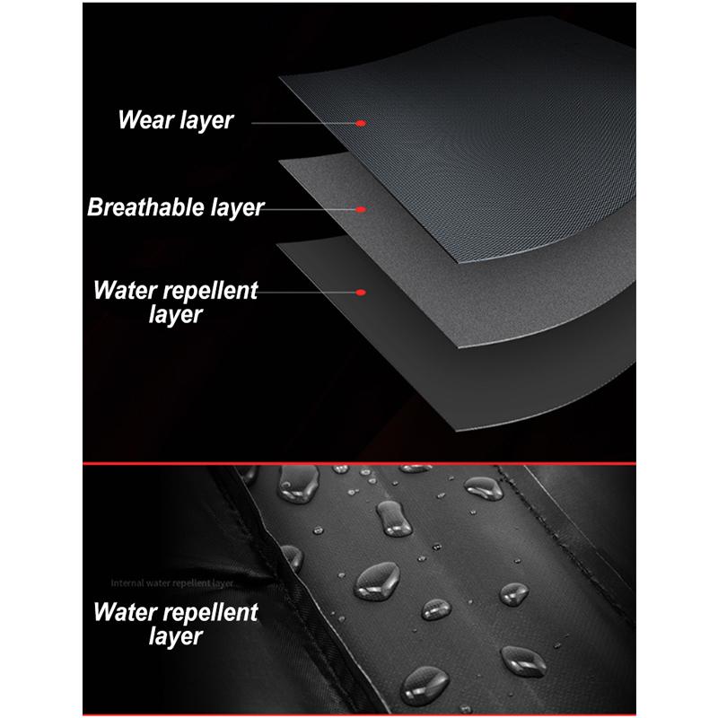 Stahldraht Rand Tragbare Angeln Tasche Mehrzweck Verdicken Wasserdichte Langlebige Fall Angelrute Tasche Angelgerät Tasche X277G