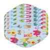 5PCS Reusable Menstrual Pads Zoo Print Absorbent Soft Comfortable Bamboo Cloth Sanitary Pad for
