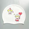Extra Large Cartoon Silicone Swim Cap for Boys & Girls – Waterproof & Soft