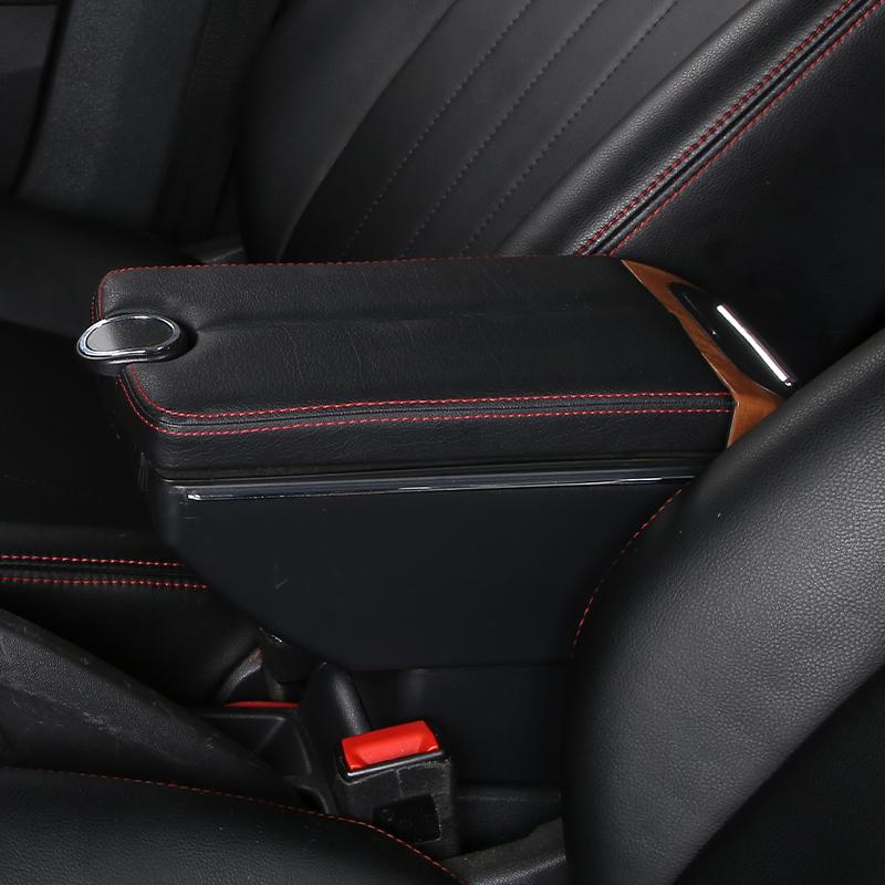 nlzh6 For Perodua Aruz armrest RUSH 2019 TOYOTA AVANZA center console retrofit multi-functional storage box car accessories with USB.