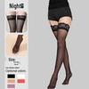 Calze nere in pizzo stile coreano a metà polpaccio - Ultra-sottili, personalizzate e sexy