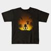 Boys Girls Soft Cotton Graphic Tees Protector Of The Island T-shirt Breathable Daily School Wear Kids T-Shirts