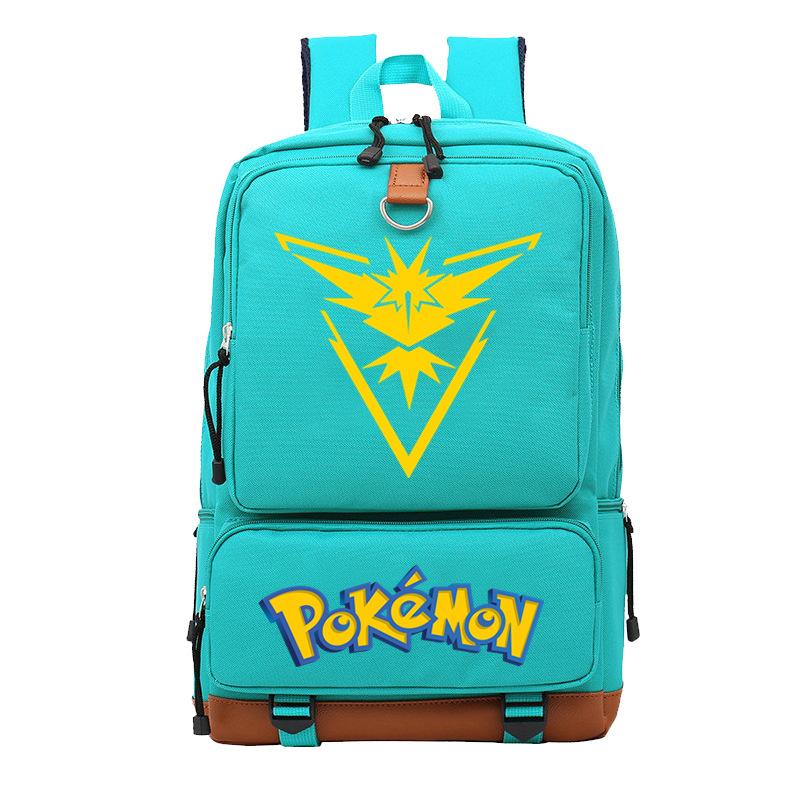 Peripheral Printing Student Schoolbag Large Capacity Trend Backpack One size