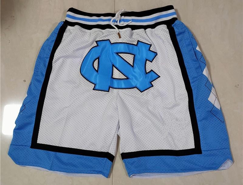 Embroidered Basketball Shorts: Celtics, Raptors, 76ers, North Carolina, Knicks, Michigan