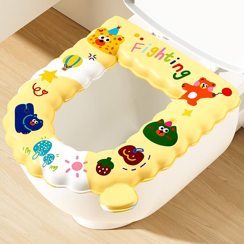 Pulian Cartoon Antibacterial Toilet Seat Cover