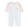 Ultra-Thin Ice Silk Mugwort Baby Onesie - Long Sleeve Summer Romper