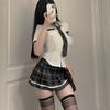 LIKENNY Sailor Gal Sexy High School Girl Gym School Cultural Festival Uniform, Cosplay, Uniform, Miniskirt, Cute, Popular, Women's, Moe, Photo,