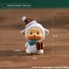 Mini Christmas Action Figure Cartoon Model Toy Decoration Doll Gift Children