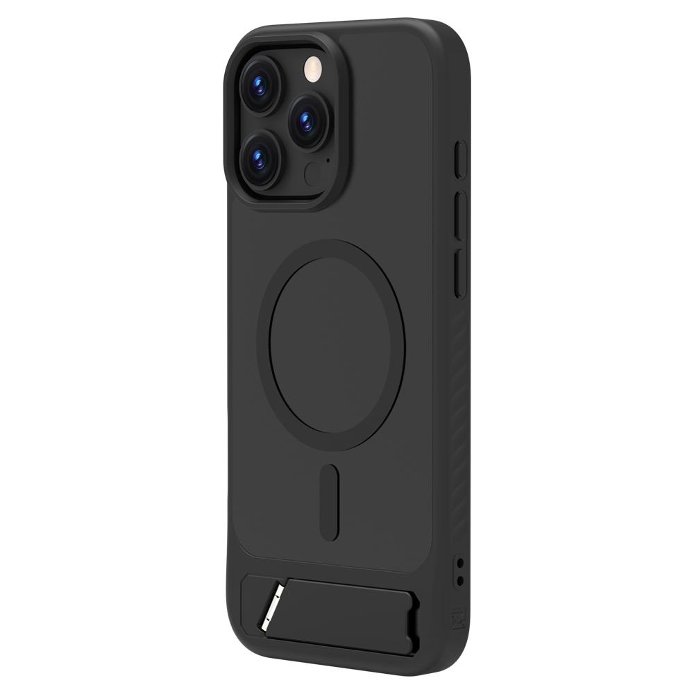 LEREACH Le-Chic Serie Für iPhone 16 Pro Max Hülle Kompatibel mit MagSafe Ständer TPU+PC Handyhülle