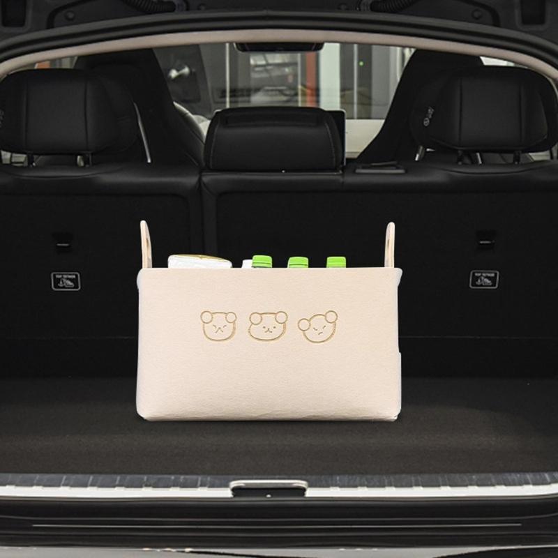 Foldable Car Home Storage Box with Sufficient Space Detachable Organizers Box