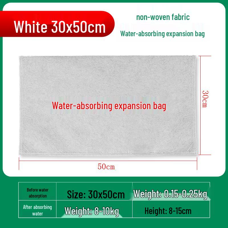 Water-Absorbing Expandable Sandbag for Household Flood Control - Jute Non-Woven Flood Prevention Bag