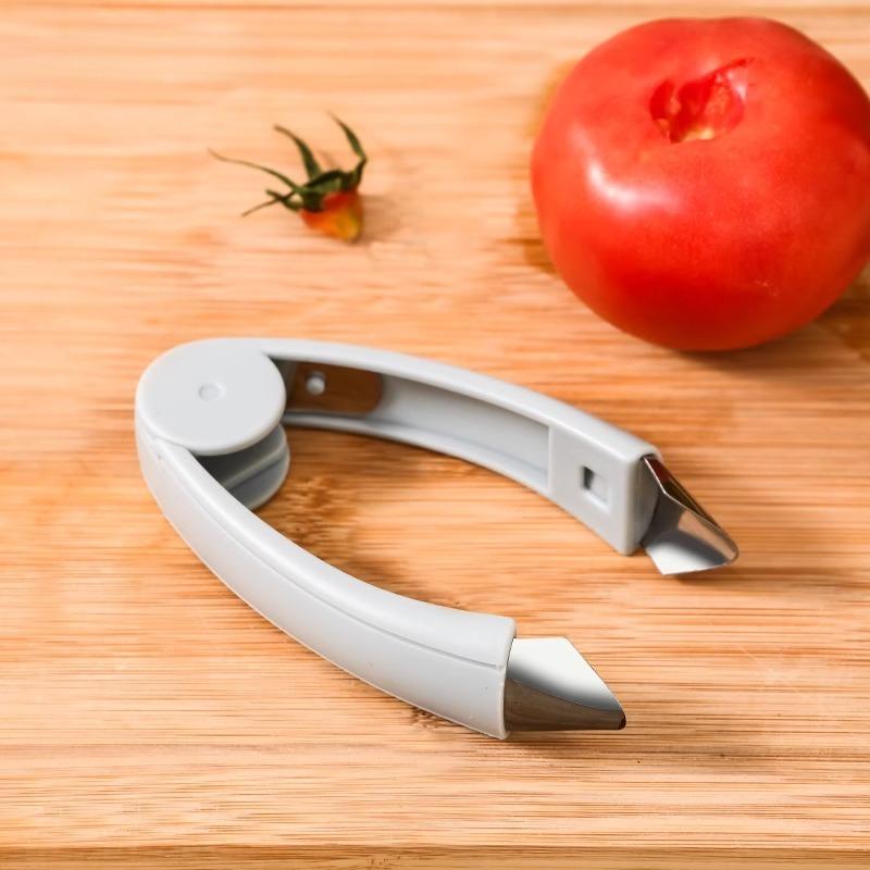 Handheld Stainless Steel Tomato Pineapple Strawberry Eye Remover Multi Purpose Fruit Vegetable Core Tool for Kitchen Home Use