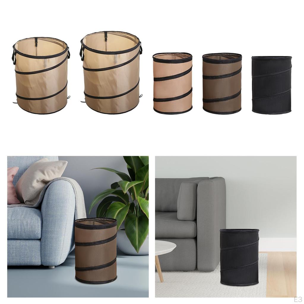 Trash Bin for Camping and Outdoor Use