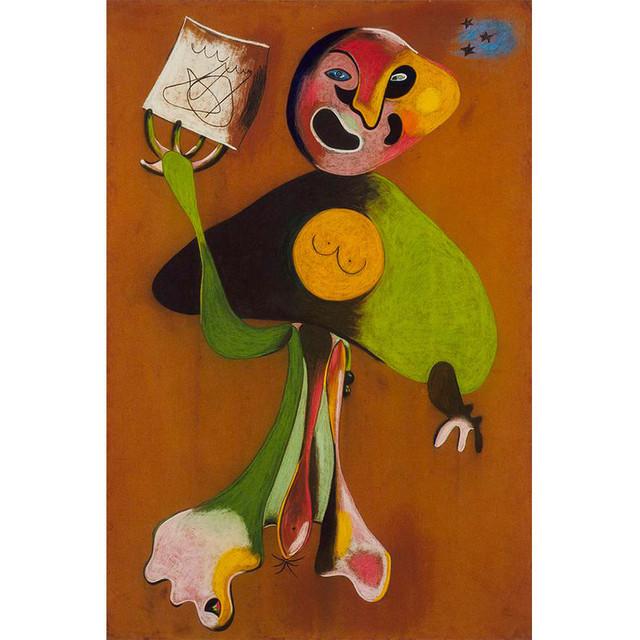 Joan Miro Surrealismus Umělecké Plakáty a Reprodukce Obrazy na plátně Obrazy na zeď Moderní Abstraktní Dekorativní Home Decor Bez rámu