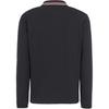 Emporio Armani EA7 SS24 Letter Print Pullover Long Sleeve Polo Shirt Men tops Black 6DPF15-PJZSZ-1200