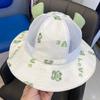 Kids Summer Wide Brim Sun Hat Breathable Mesh Bucket Hat UV Protection Outdoor Cap for Boys and Girls Cute Lightweight