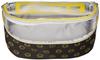 Smile Clear x Nylon Pouch Yellow P-Seg Full-Open PSC-30407