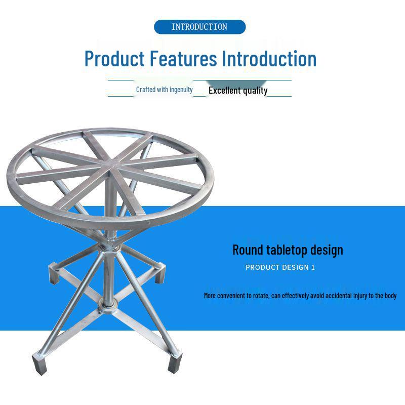 

Rotating Spray Paint Workbench and Carton Sealing Frame for Glue Application and Display Single Bearing 50x50x70cm