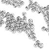 200pcs 4mm Size Seed Beads Smooth Round Partition Beads Jewelry Tools Spacer Beads  DIY Jewelry