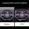 For Xpeng P7 XiaoPeng P7 2026 2026 Car Steering Wheel Cover Leather Ultra-thin Anti Slip Handle Wrap Covers Interior Accessories