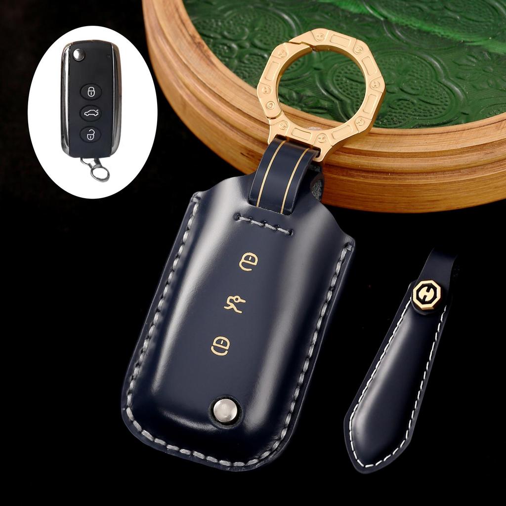 Ručně šitá sada kožených pouzder na klíče z pravé kůže pro Bentley Bentayga, Flying Spur, Continental GT