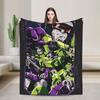 T-Transformers Mighty Devastator Blanket Quality Soft Warm  Throw Blanket Winter Kids Couch Chair Sofa Bed Aesthetic Bedspread