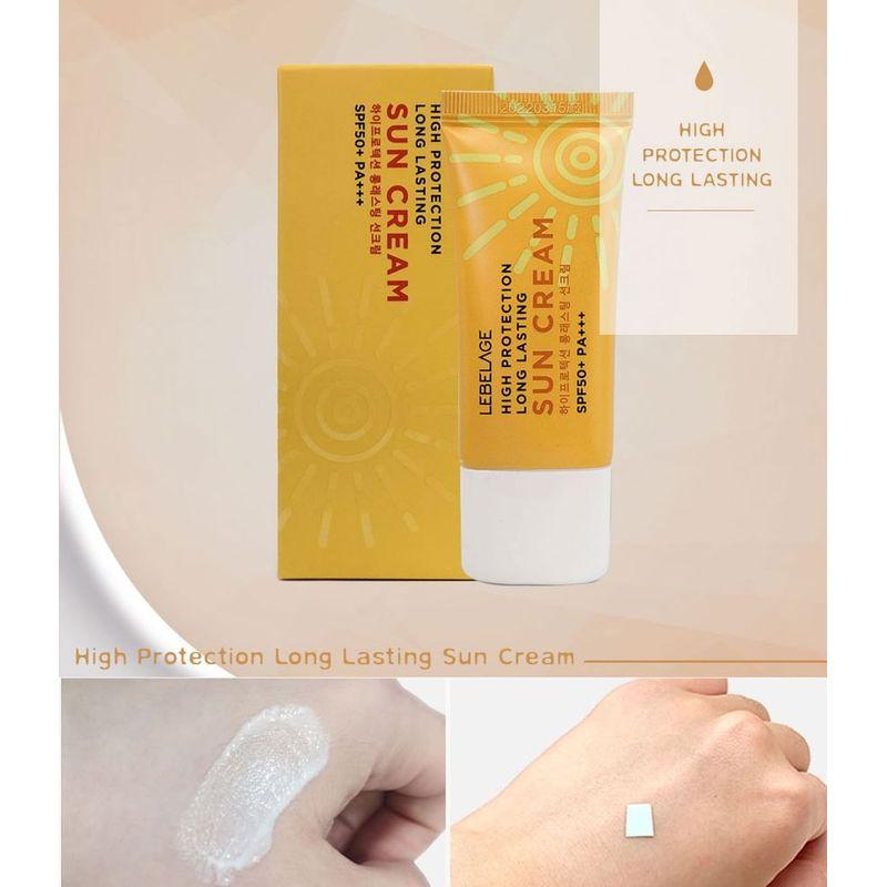 LEBELAGE - Sonnencreme mit hohem Schutz - 3 Arten