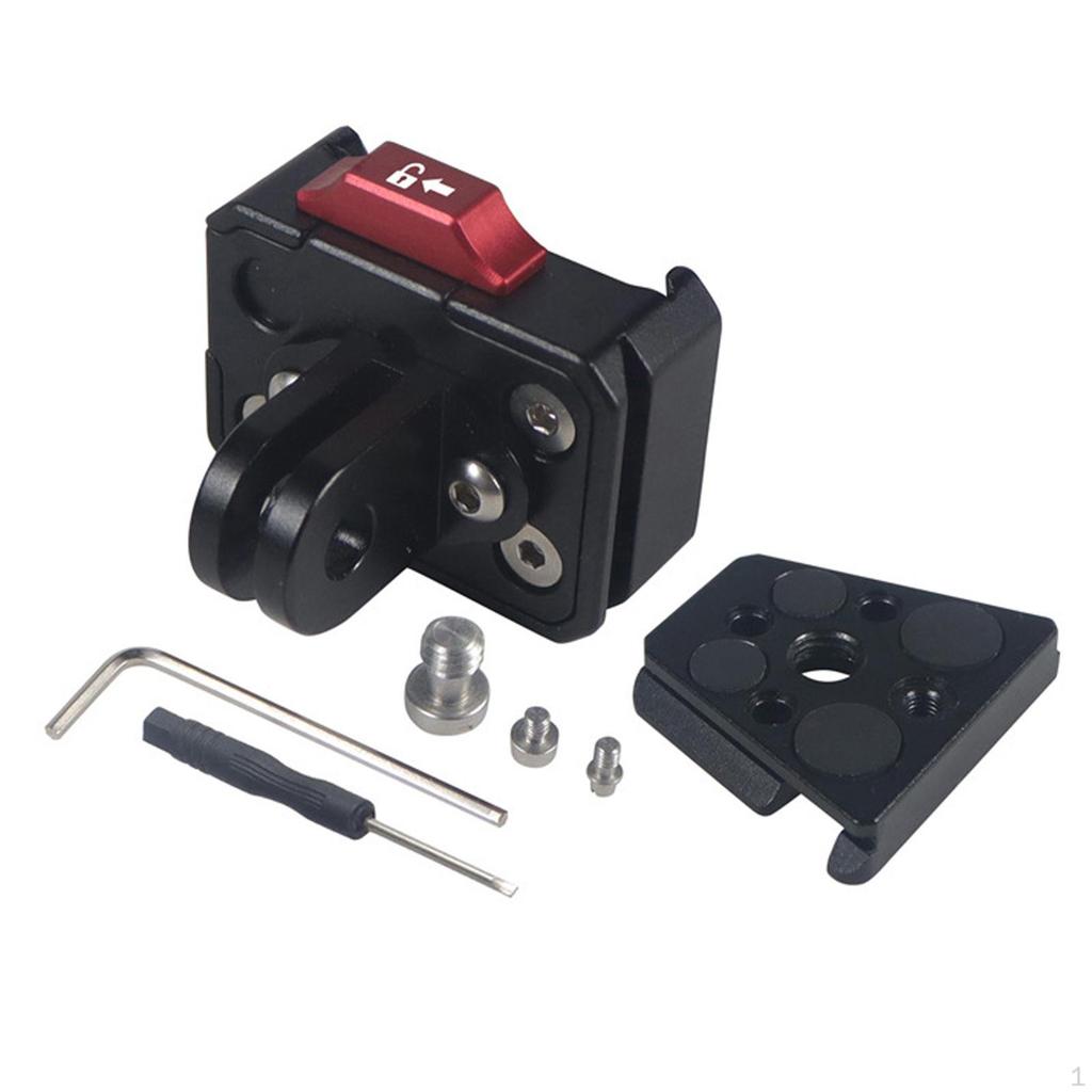 Quick Release Clamp Plate Camera Mount Adapter Heavy Duty Equipment Replacement