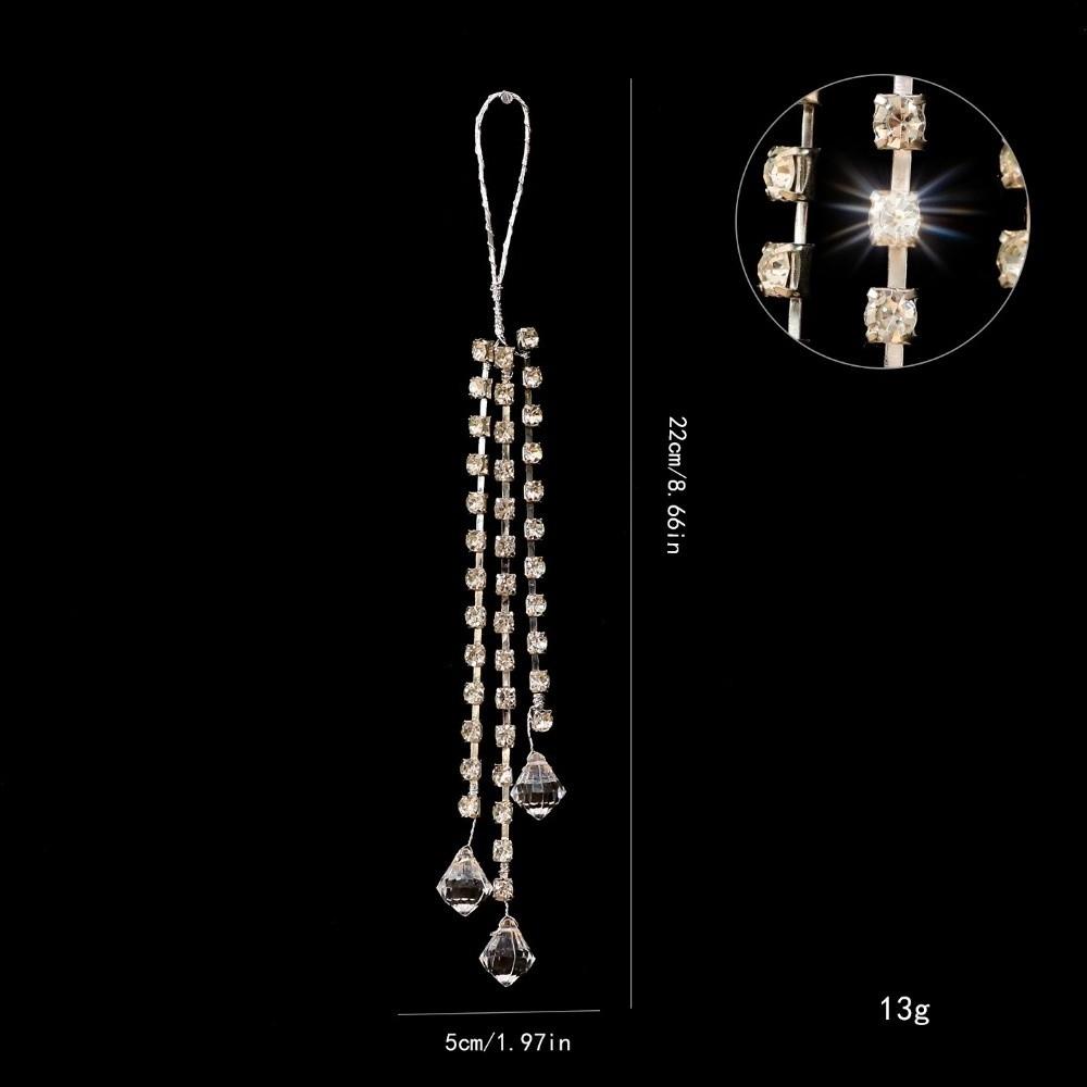 Metal Crystal Tree Branches Transparent Bead Christmas ornaments Hanging ornaments  Wedding Decor