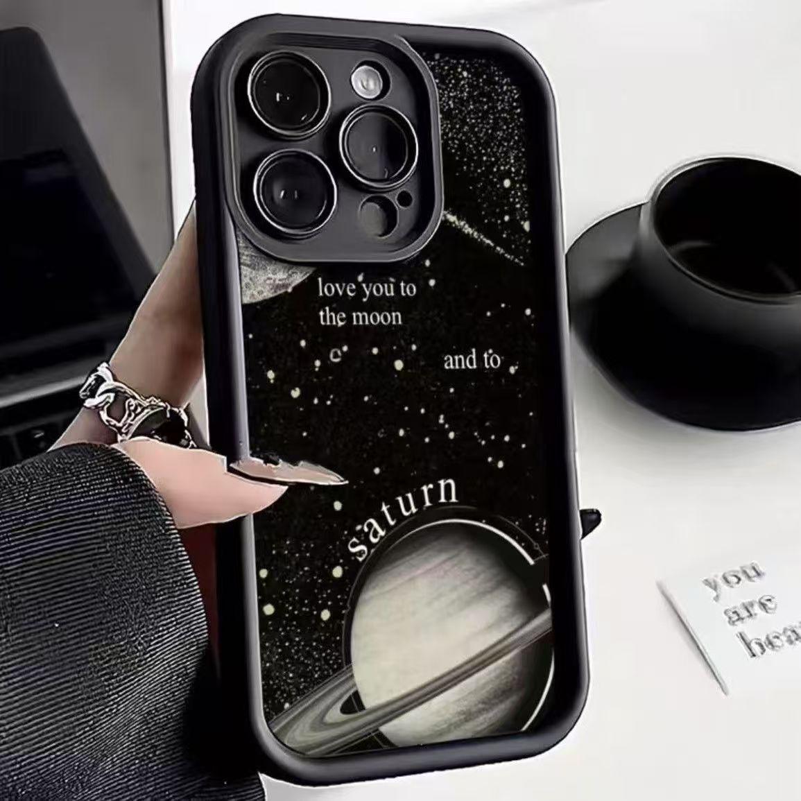 Starry Sky Phone Case for iPhone 16/15 Pro Max/14/13 – European & American Design iPhone XR