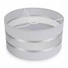 Modern Lampshade 35Cm Chrome Strip Choice Of 8 Colors