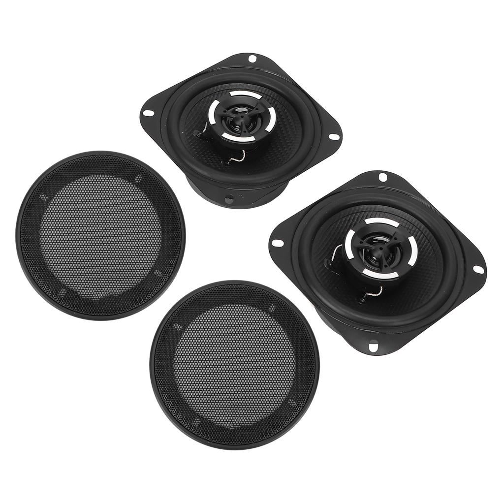 1 Paar 4,2 Zoll Auto-Audio-Lautsprecher Kalotte Fahrzeug-Hochtöner 4 Ohm 12V Lautsprecher Universal für Automobil