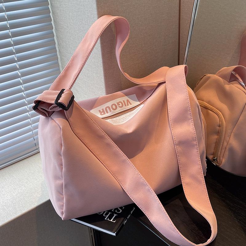 

Women’s Lightweight Waterproof Sports & Travel Bag - Wet/Dry Separation, Large Capacity, Crossbody Fitness & Swimming Bag. 38cm*21cm*23cm розовый