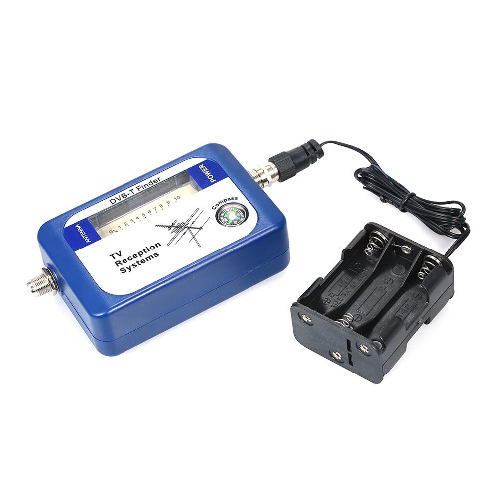 DVB-T Digital Satellite Signal Finder Meter Aerial Terrestrial TV Antenna with Compass TV Reception