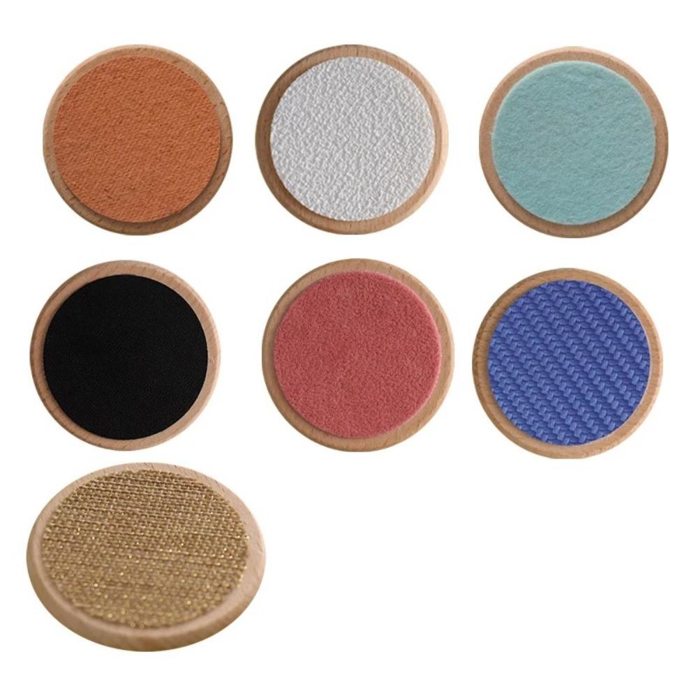 Round Tactile Matching Board Touch Memory Trainer Kids Sensory Training A 7Pcs