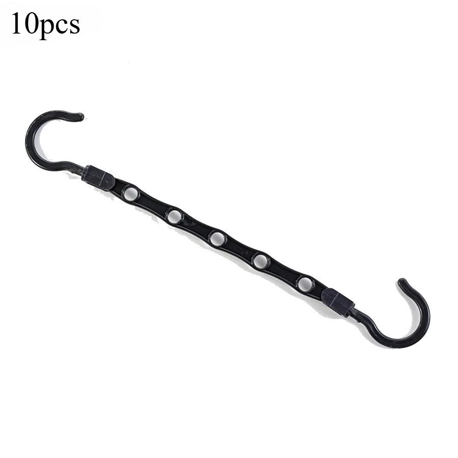 Plastic Multifunction Clothes Racks Space Saving Storage Hangers Rotary Organizer Hangers 5 Hole Magic Closet Wardrobe Organizer