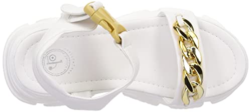 Yosuke Platform Shoes 1310019 Women's White 23.0 cm