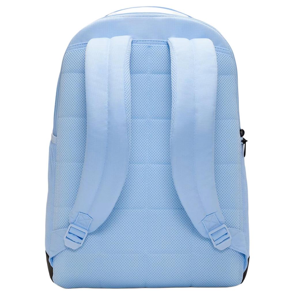 Nike Brasilia 9.5 22L Fashion Logo Print Fabric Backpack Unisex Backpack Stone-Blue Black White DH7709-441