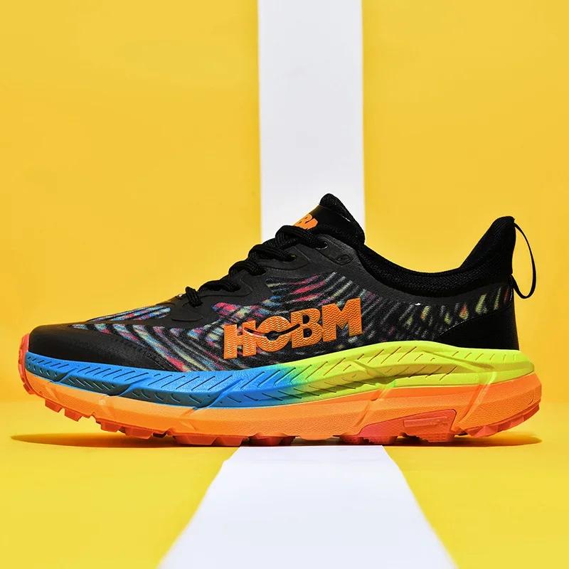 Maratonské boty Pánské ležérní tenisky Pánské trailové běžecké sportovní boty Horské maratonské boty Venkovní pohodlné atletické trekové tenisky