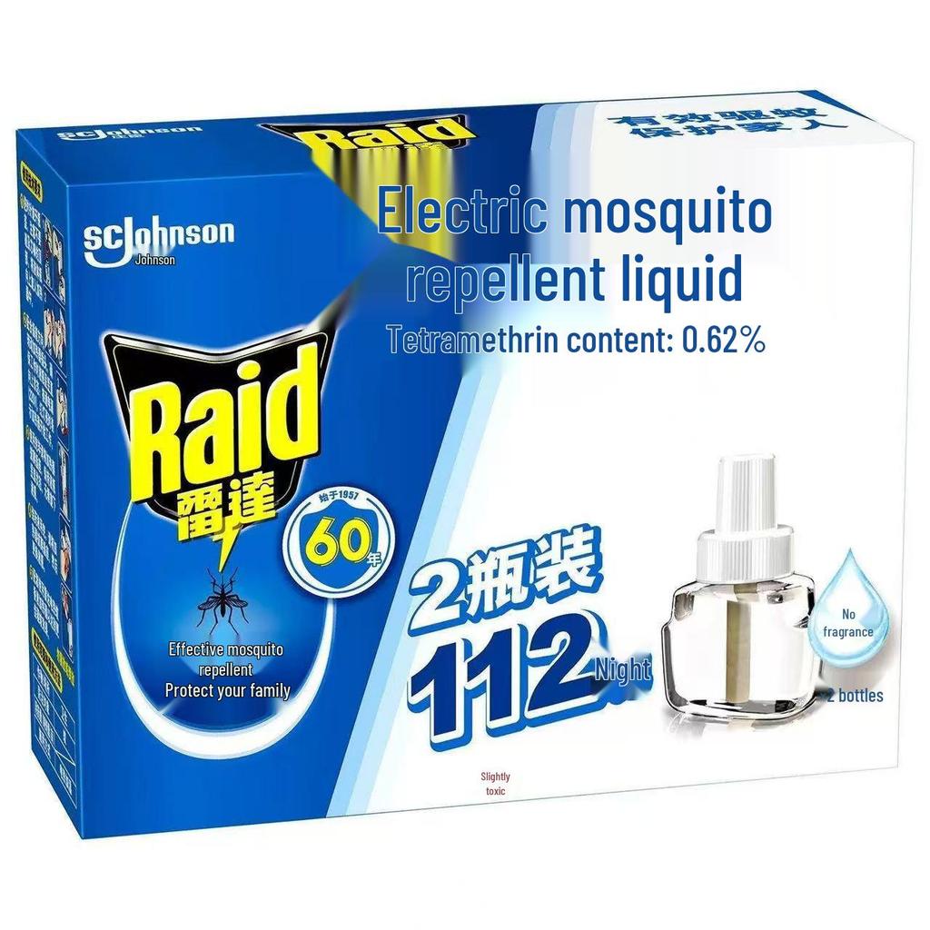 Set Repellente Elettrico per Zanzare da 112 Notti: Sistema di Riscaldamento a Base d'Acqua, Senza Profumo, per 2 Bottiglie, per Uso Domestico o Alberghiero