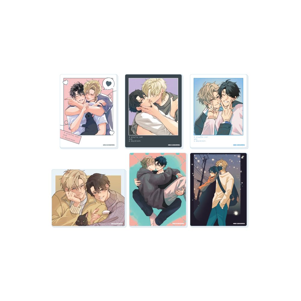 Sweet Bite and Daydream 01 Original Acrylic Card Complete Set of [Official & Illustrations] (Box 6)