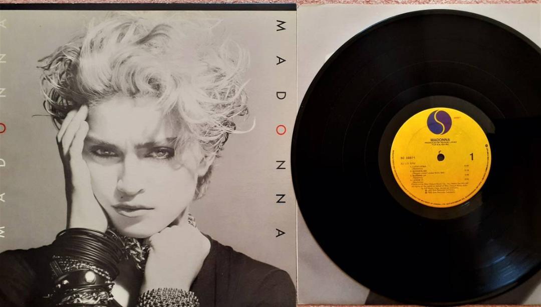 

[USED] MADONNA debut album Canadian LP record
